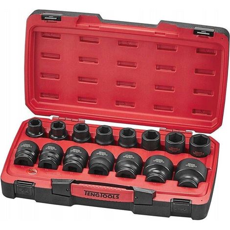 Teng Tools Juego de puntas de precisión negras 17 piezas (1/2)