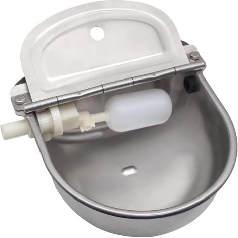 Dispensador automático de agua y comida para perros, caballos, vacas, cabras y ovejas, fabricado en acero inoxidable, herramienta agrícola.