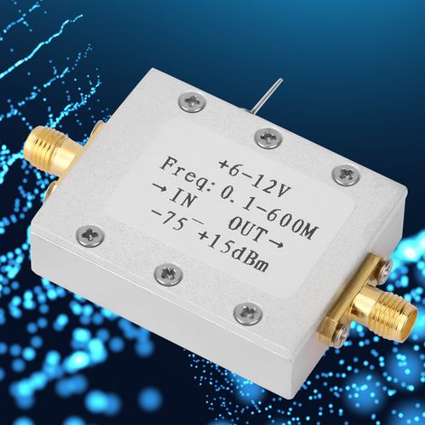 AD8307 HF-Leistungsmesser, logarithmischer Testdetektor, 0,1–600 MHz, -75 bis +15 dBm, Modul mit Gehäuse (1/5)