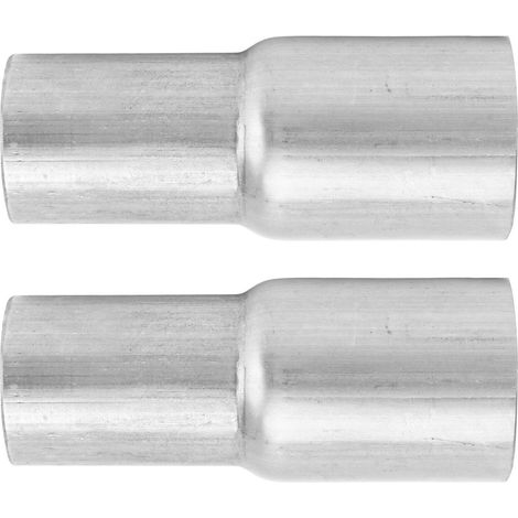 Réducteur De Tuyau D'Échappement De Moto Réducteur De Tuyau D'Échappement Raccord Tuyau D'Échappement Adaptateur Tuyau D'Échappement Tuyau De Raccordement En Acier Inoxydable Diamètre Intérieur.