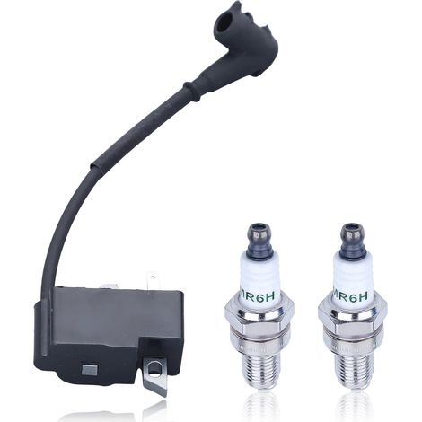 Ignition Coil Kit For FC70 FC70C FS70 FS70C FS70R FS70RC Strimmer Ignition Coil with Spark Plug Replacement 4144 400 1309