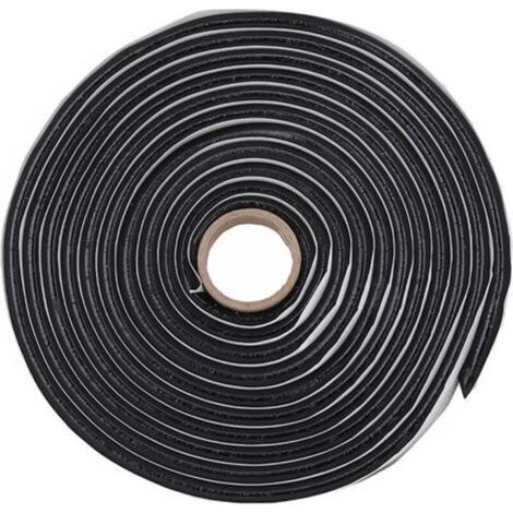 Butyl Tape Black 6 mm x 5 m Waterproof Tape for Gluing and Sealing Car Taillights, Headlights, Windows and Sewer Hole Covers (1, 6mm) (1/5)