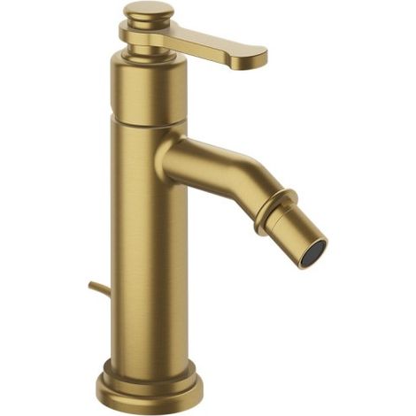 Mitigeur bidet avec vidage tirette Or Brossé - CRISTINA ONDYNA FA32196P