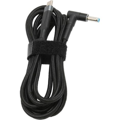 HURRISE Câble Chargeur vers DC pour Ordinateur Portable - 1m (1/4)