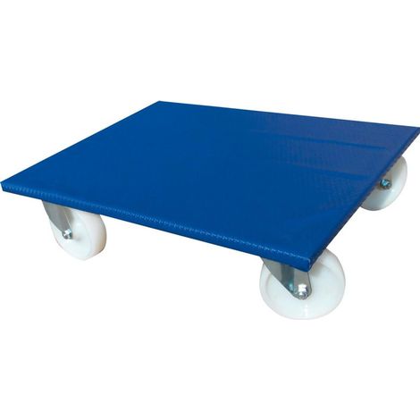 Möbelroller 600x500mm 600kg Kst.Rad 125mm