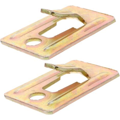 CCYKXA 2 Pièces planche suspendue support de fixation pour chauffe-eau support de chauffage Crochet mural pour chauffe-eau Plaque de fixation pour chauffe-eau plaque de chauffe-eau murale (1/4)