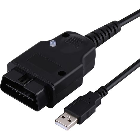 Câble EOBD OBD2 OBDII 1260 pour programmation puce ECU, outil diagnostic auto tuning interface (1/5)