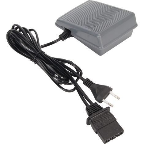 Pédale de commande pour machine à coudre, interrupteur au pied multifonction, pédale de remplacement universelle, fiche UE 220V, pour usage domestique, contrôle précis. (1/5)