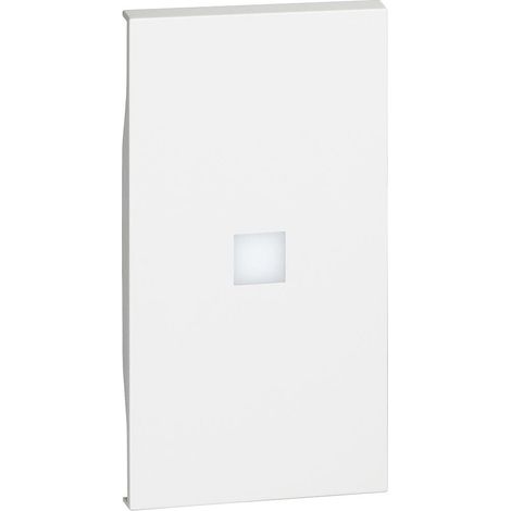 Living Now enjoliveur PERSONNALISABLE 2 MODULES BLANC MYHOMEUP BTICINO BTKW01MH2X (1/2)