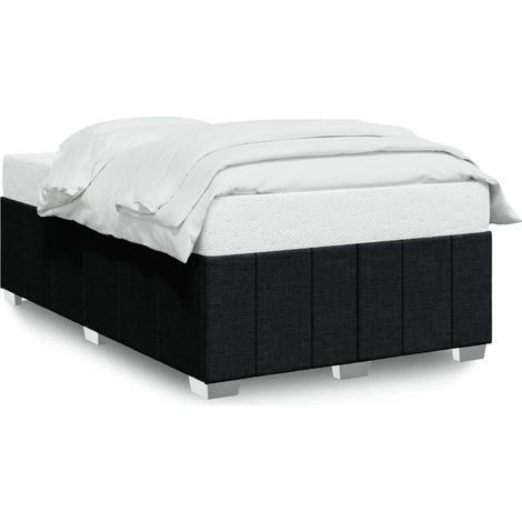 Maison Exclusive - Giroletto senza Materasso Nero 120x190 cm in Tessuto (1/5)