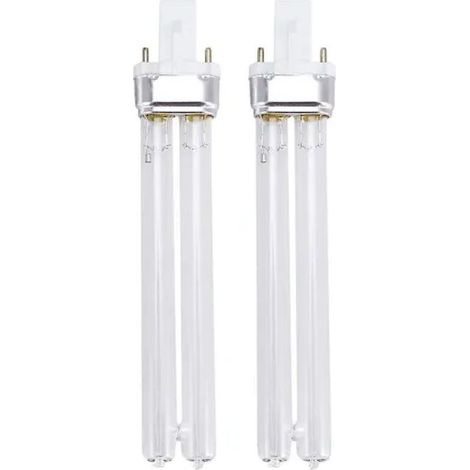 Lot de 2 lampes de stérilisation UV G23 11W pour la désinfection des aquariums [JR],D (1/5)