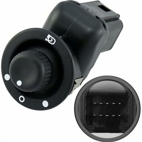 Rearview Mirror Button for Clio 3 4 Scenic Captur Modus Switch Control Exterior Adjustment Folding Retractable Mirror 8200676529 8200214921 (1/5)