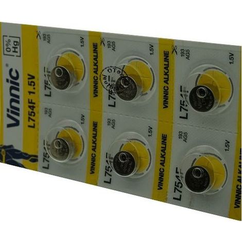 Pack de 10 piles Vinnic pour VINNIC LR750 (1/2)
