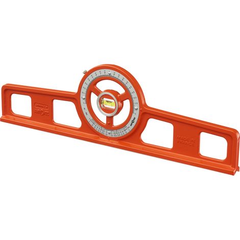 Stanley – Niveau à bulle professionnel 50 cm – Corps en aluminium durable – Fiole antichocs en Altuglass – Semelle en V pour surfaces cylindriques (1/3)