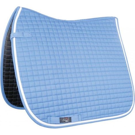 Sottosella inglese con imbottitura in schiuma modello Charly da dressage o rettangolare: Pony dressage, rosa B3800