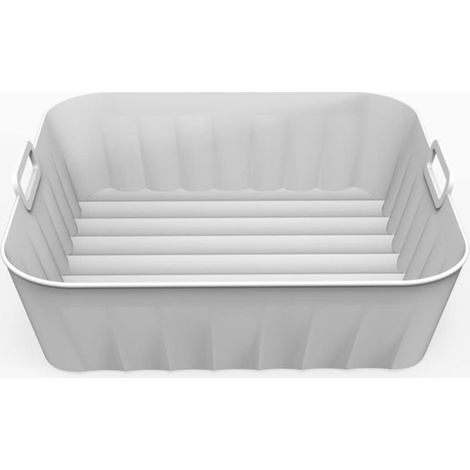 8,2 pollici friggitrice ad aria pentola in silicone senza BPA friggitrici ad aria teglia da forno cestino per pollo fritto tappetino sostituisci padella per griglia accessori (1/4)