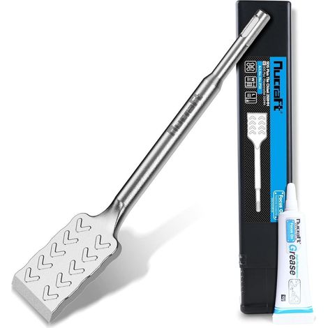 Ciseau à carrelage SDS Plus 250mm, 10° coudé, pour démolition murale (1/5)