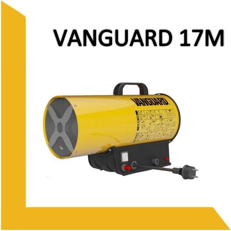 Generatore di aria calda/Cannone/Cannoncino ad aria calda a gas propano/butano OKLIMA/VANGUARD - GAS17