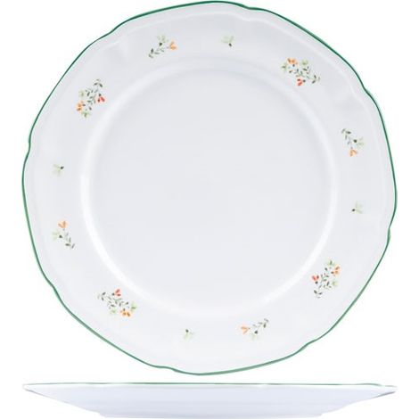 Bouquet Assiette Plate D26,9cm - Cosy Et Trendy Billiet