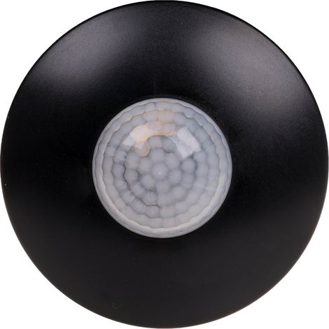 Sensore di movimento 1000W 360 gradi 230V AC infrarossi nero DR-06B