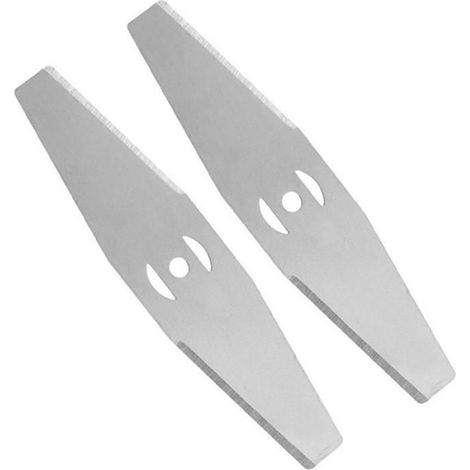 2 Lames de Rechange Accessoires de Débroussailleuse Électrique (Lames Uniquement dans L'Emballage) argent (1/5)