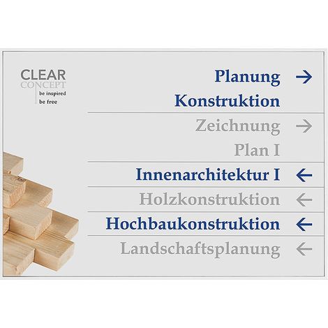 FRANKEL kaiserkraft, Panneau indicateur MADRID Silver Line™,