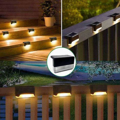 TRADE SHOP - Luce Solare Giardino Lampada Led Pannello Solare Luce 3000k+rgb Ip65 Xgtjd-001kc - (1/5)