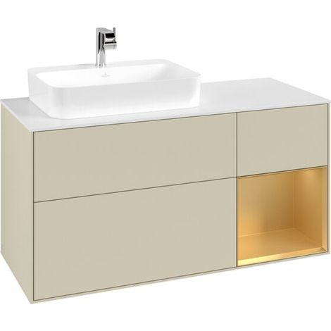 Villeroy & Boch F401HFHJ Meuble sous-lavabo Finion F40 (1/3)