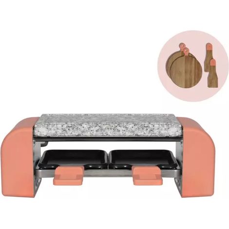 Griglia per raclette da 450 W per 2 persone - DOC306 - Livoo