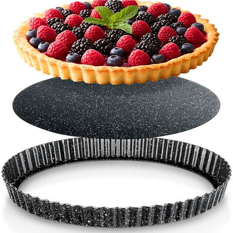 Granit tarteform mit abnehmbarem boden 28x3 cm (1/5)