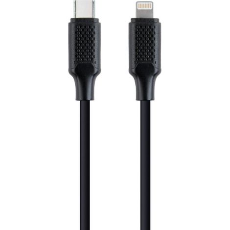 Gembird kábel nabíjací USB-C (M) na 8pin Lightning (M), 1,5 m, plast, čierny