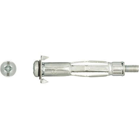 Rawlplug Interset Cavity Fixings & Screws M5 x 37 Pack of 100