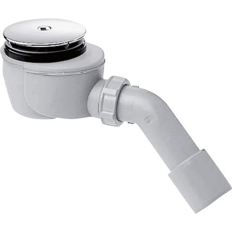 hansgrohe Staro 90 - set di scarico doccia, scarico per piatto doccia con foro di drenaggio 90 mm, cromo (1/3)