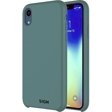 Coque en silicone liquide pour iPhone X & XS - Menthe