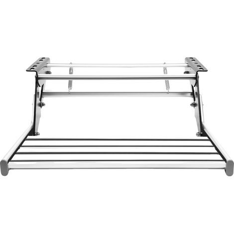 Échelle pliante, alliage d'aluminium durable, pédale antidérapante, Argent (1/2)