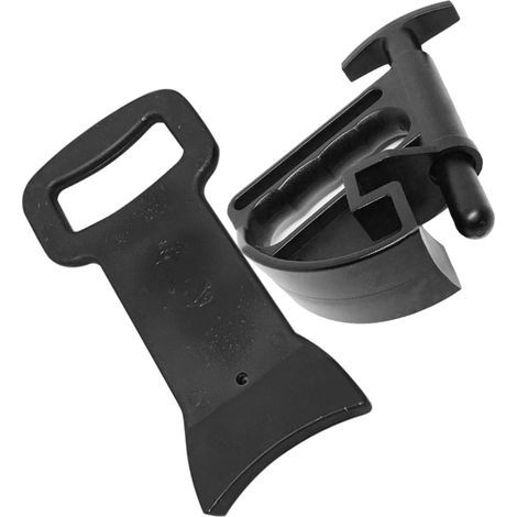 Outil de Changement de Pneu Démonte-pneus en Plastique Noir Portable et Gain de Temps pour Montage et Démontage de Pneus Voiture (1/5)