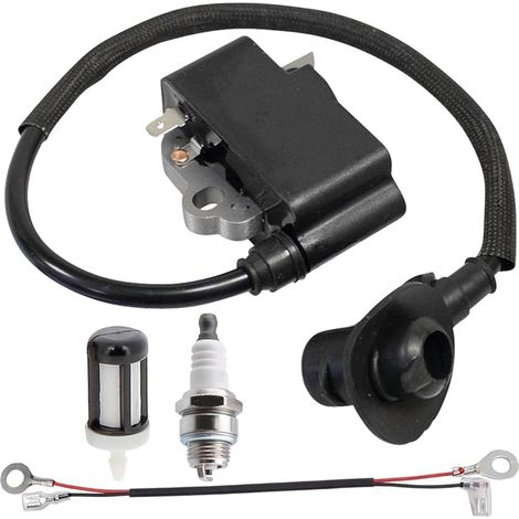 Bobine d'allumage pour Stihl TS410 TS420 TS410-Z TS420-Z TS410A TS410AZ TS420A tronçonneuse Remplace pour 4238-400-1301 4238 400 1307, 42384001301, 42384001307, avec Fil