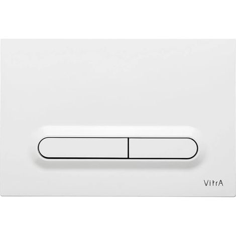 Vitra Loop T Piastra di sgancio a due tocchi, bianco lucido (740-0700) (1/2)