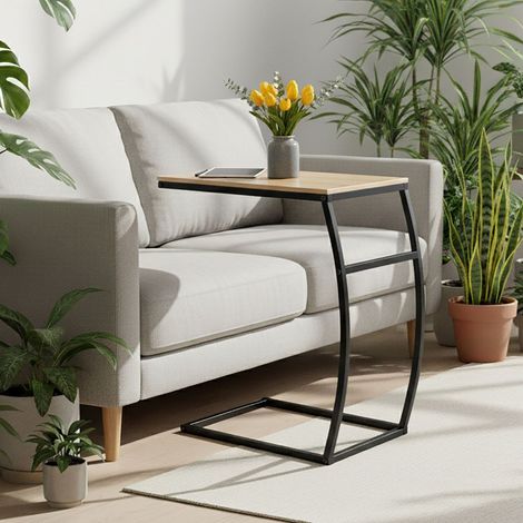 C formiger beistelltisch - metall mdf geeignet fur sofa bett