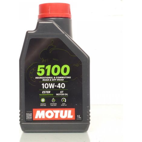 1-Liter-Kanister Motul 10w40 5100 halb-synthetisches Öl für
