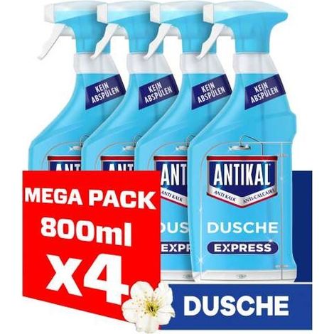Antikal Dusche Express 4er eCOM Komfort Pack