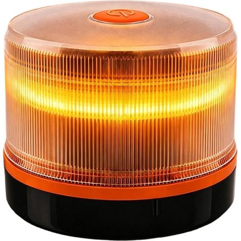 Générique Balise LED Lampe de sécurité ambre avec base magnétique (1/5)