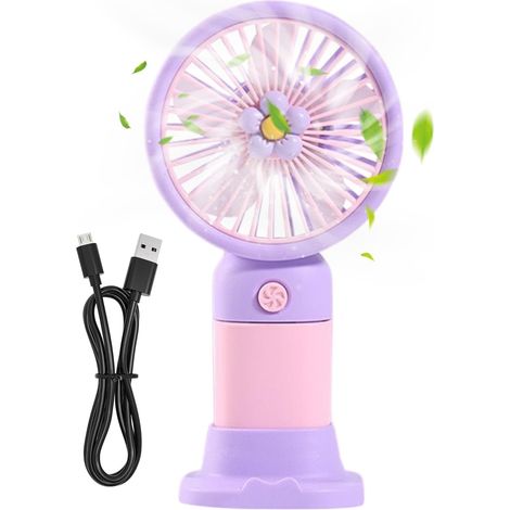 Personnel Avec Base Rechargeable Par USB Silencieux Outil D'Été (1/5)