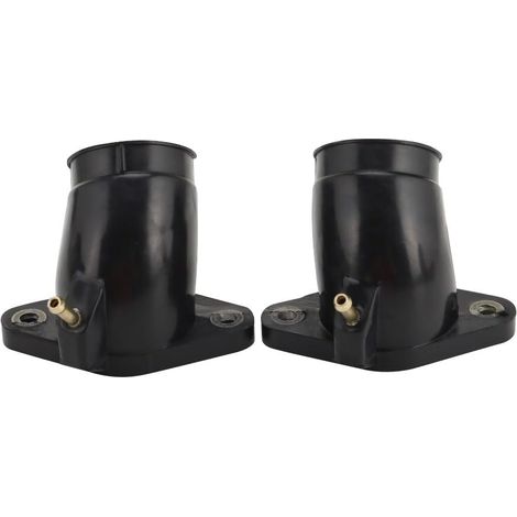 Lot de 2 collecteurs d'admission de rechange compatibles avec XVS650 V-Star 4TR-13586-01-00 4TR-13596 Accessoires de moto