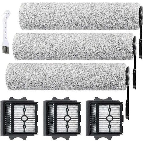 Filtres HEPA et rouleaux de brosse de rechange pour aspirateur eau et poussière Tineco Stretch S6 / Switch S6 / S7 Stretch / S9 Artist() (1/4)