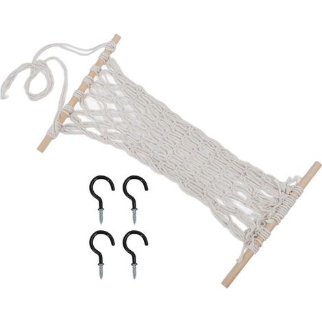 Obsthängematte mit großer Kapazität, handgewebte Aufbewahrungsnetztasche für Obst und Gemüse in der Küche, Aufbewahrung im modernen minimalistischen Stil mit Baumwollseil,