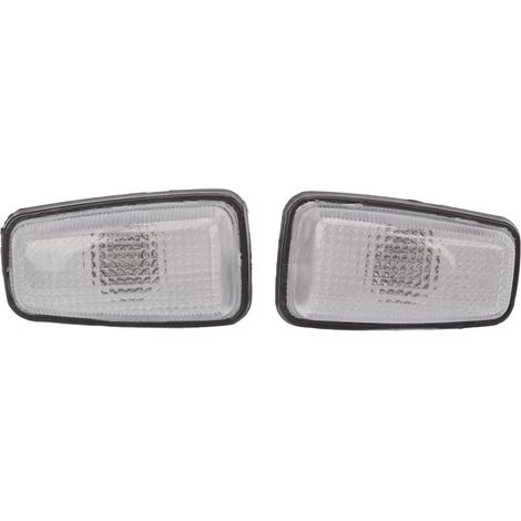 Eosnow 2 Stück seitliche LED-Blinker-Repeater-Leuchte 632567 Marker Ersatz für Peugeot 106 306 406 806 Expert Partner 12 V