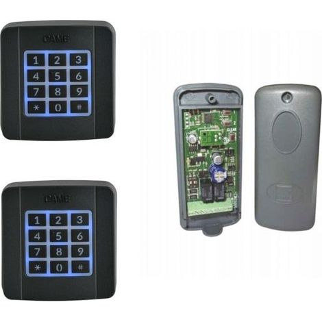 Came kit 806SL-0280 2 tastiere esterno codice segreto + Scheda 2 rele 806SL-0370