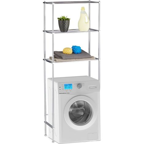 Laundry Rack with 3 Shelves (1/5)