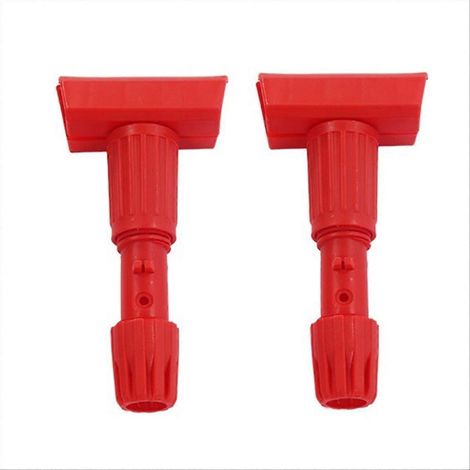 Pince à balai, accessoires pour pince à balai, pince à rayures tigrées, verrou, pince à balai, rouge PA (1/5)